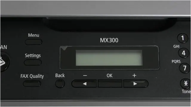 Alt view image 9 of 14 - Canon PIXMA MX300 2182B002 Up to 22 ppm Black Print Speed 4800 x 1200 dpi Color Print Quality USB InkJet All-In-One Color Printer