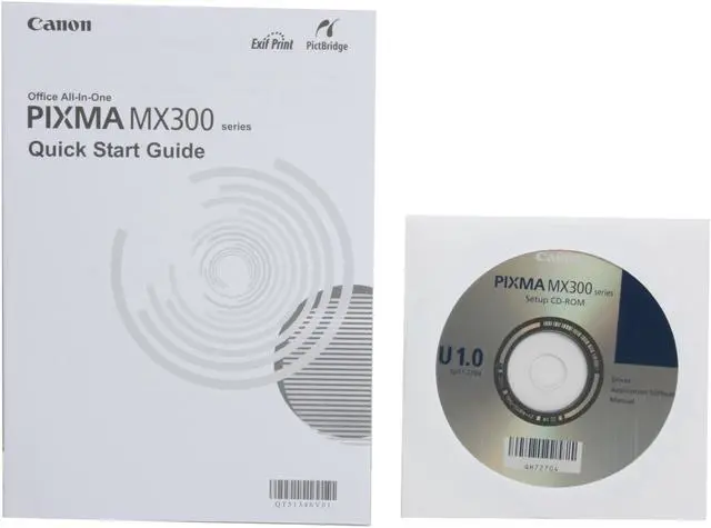 Alt view image 12 of 14 - Canon PIXMA MX300 2182B002 Up to 22 ppm Black Print Speed 4800 x 1200 dpi Color Print Quality USB InkJet All-In-One Color Printer