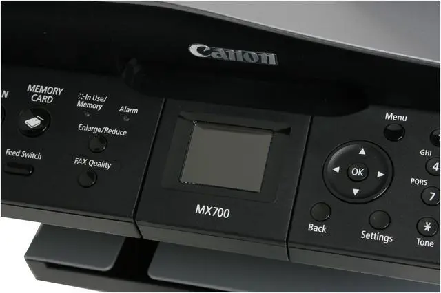 Alt view image 10 of 17 - Canon PIXMA MX700 2186B002 Up to 30 ppm Black Print Speed 4800 x 1200 dpi Color Print Quality USB InkJet MFC / All-In-One Color Printer