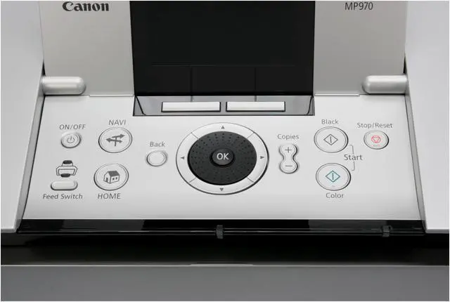 Alt view image 11 of 20 - Canon PIXMA MP970 2181B002 Up to 30 ppm Black Print Speed 9600 x 2400 dpi Color Print Quality USB InkJet MFC / All-In-One Color Printer