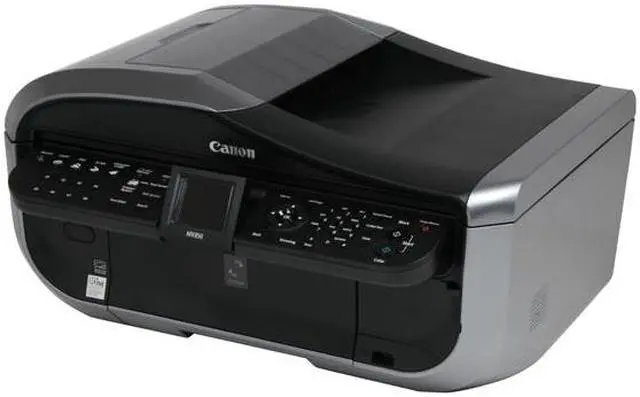 Main image of Canon PIXMA MX850 2436B002 Up to 31 ppm Black Print Speed 9600 x 2400 dpi Color Print Quality Ethernet (RJ-45) / USB InkJet MFC / All-In-One Color Printer