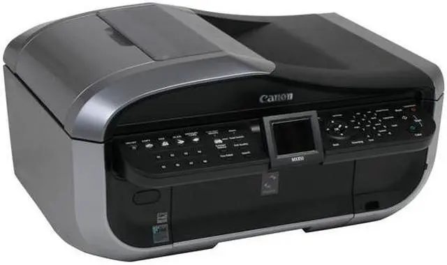 Alt view image 3 of 17 - Canon PIXMA MX850 2436B002 Up to 31 ppm Black Print Speed 9600 x 2400 dpi Color Print Quality Ethernet (RJ-45) / USB InkJet MFC / All-In-One Color Printer
