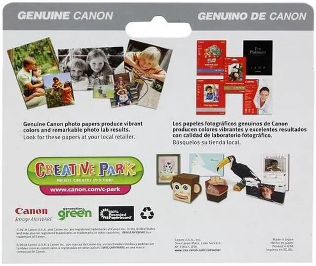 Alt view image 3 of 7 - Canon PG-210 XL/CL-211 XL High Yield Ink Cartridge - Combo Pack - Black/Color