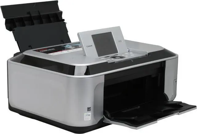 Alt view image 7 of 20 - Canon PIXMA MP980 2922B002 Up to 26 ppm Black Print Speed 9600 x 2400 dpi Color Print Quality Ethernet (RJ-45) / USB / Wi-Fi InkJet MFC / All-In-One Color Printer
