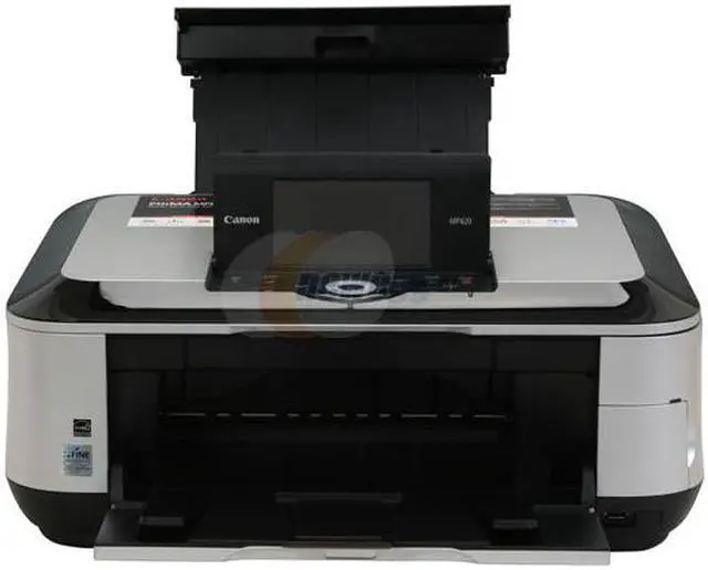 Alt view image 8 of 20 - Canon PIXMA MP620 2921B002 Up to 26 ppm Black Print Speed 9600 x 2400 dpi Color Print Quality Ethernet (RJ-45) / USB / Wi-Fi InkJet MFC / All-In-One Color Printer