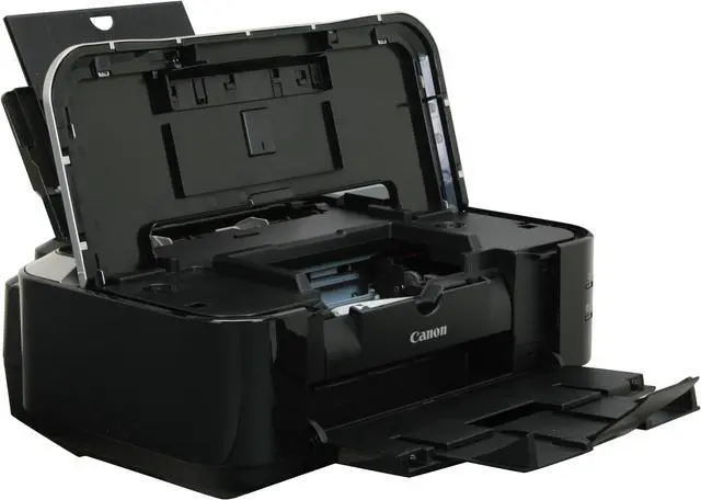 Alt view image 9 of 18 - Canon PIXMA iP4600 2909B002 Up to 26 ppm Black Print Speed 9600 x 2400 dpi Color Print Quality USB InkJet Photo Color Printer