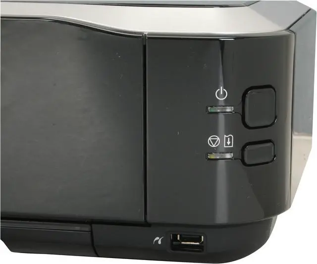 Alt view image 13 of 18 - Canon PIXMA iP4600 2909B002 Up to 26 ppm Black Print Speed 9600 x 2400 dpi Color Print Quality USB InkJet Photo Color Printer