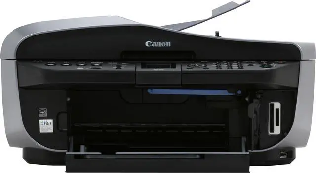 Alt view image 17 of 20 - Canon PIXMA MX700 2186B019AA Up to 30 ppm Black Print Speed 4800 x 1200 dpi Color Print Quality USB InkJet MFC / All-In-One Color Printer