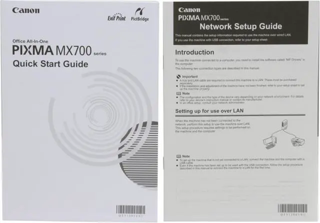 Alt view image 19 of 20 - Canon PIXMA MX700 2186B019AA Up to 30 ppm Black Print Speed 4800 x 1200 dpi Color Print Quality USB InkJet MFC / All-In-One Color Printer