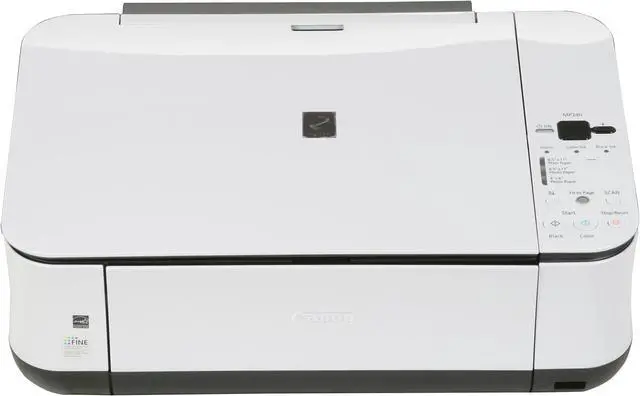 Alt view image 9 of 12 - Canon PIXMA MP240 2911B002 Up to 19 ppm Black Print Speed 600 x 600 dpi Color Print Quality USB InkJet MFC / All-In-One Color Printer