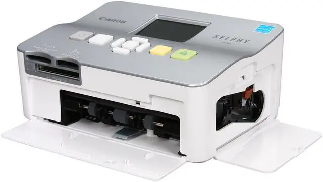 Alt view image 5 of 7 - Canon SELPHY CP780 Silver 3501B001 47 seconds/page Black Print Speed 300 x 300 dpi Color Print Quality USB Dye-Sublimation Photo Color Printer