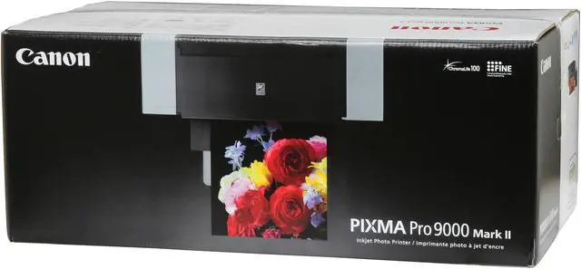 Alt view image 8 of 8 - Canon PIXMA Pro9000 Mark II 4800 x 2400 dpi Color Print Quality USB InkJet Photo Color Printer