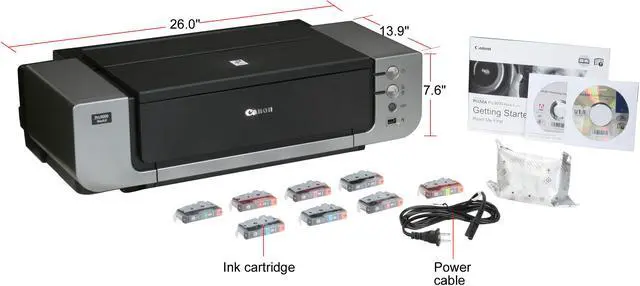 Alt view image 7 of 8 - Canon PIXMA Pro9000 Mark II 4800 x 2400 dpi Color Print Quality USB InkJet Photo Color Printer