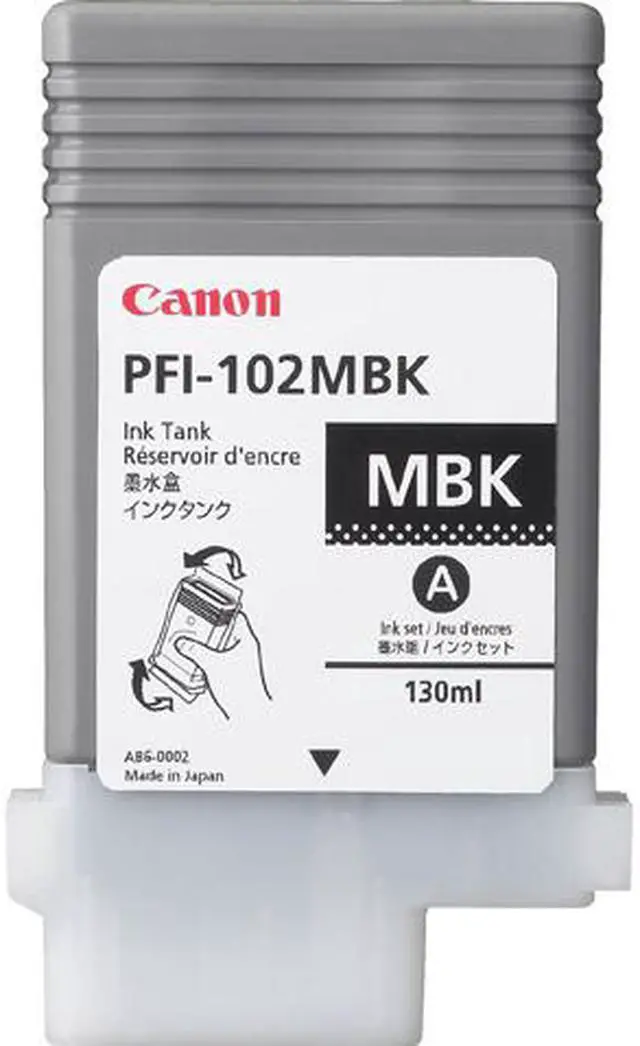 Main image of Canon PFI-102 Ink Cartridge - Matte Black