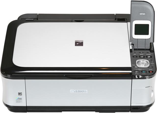 Alt view image 2 of 8 - Canon PIXMA MP560 3747B002 9.2 ipm Black Print Speed 9600 x 2400 dpi Color Print Quality USB / Wi-Fi InkJet MFC / All-In-One Color Printer