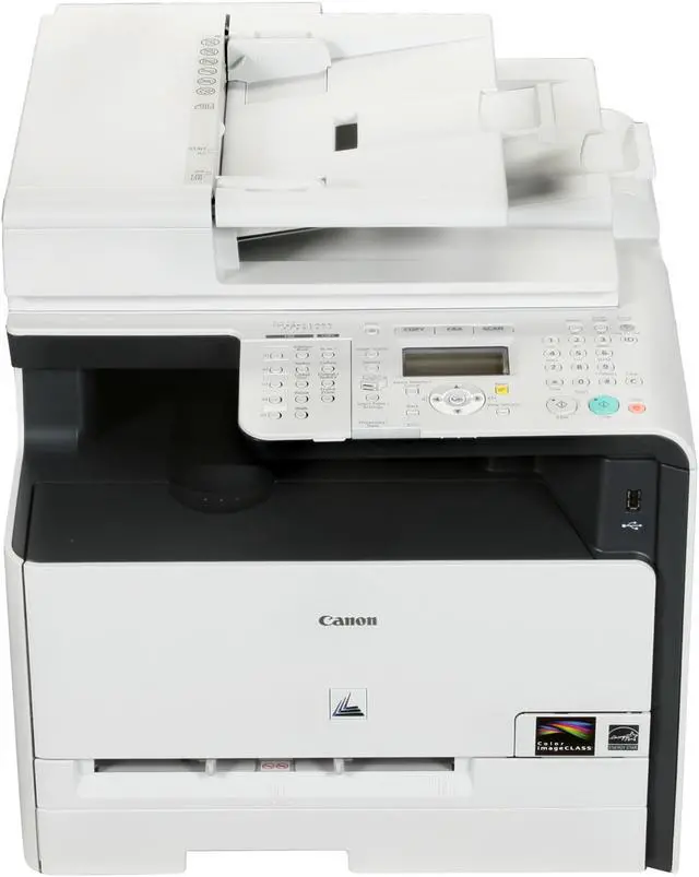 Alt view image 3 of 10 - Canon Color imageCLASS MF8050Cn MFC / All-In-One Up to 12 ppm Color Ethernet (RJ-45) / USB Laser Printer