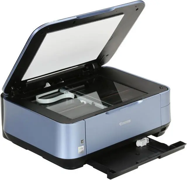 Alt view image 6 of 8 - Canon PIXMA MP620B Blue Edition 2921B025AA Up to 26 ppm 9600 x 2400 dpi Wireless InkJet MFC / All-In-One Color Printer