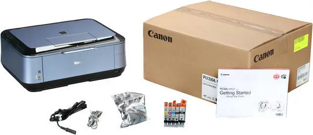 Alt view image 8 of 8 - Canon PIXMA MP620B Blue Edition 2921B025AA Up to 26 ppm 9600 x 2400 dpi Wireless InkJet MFC / All-In-One Color Printer