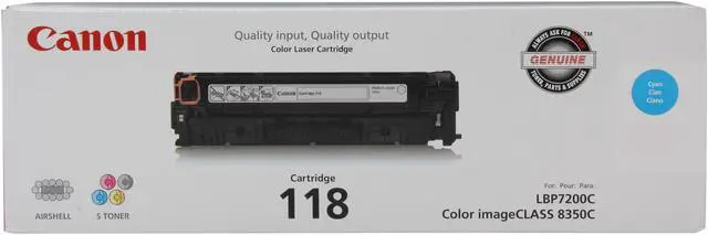 Main image of Canon 118 Toner Cartridge - Cyan