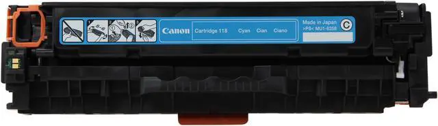 Alt view image 4 of 8 - Canon 118 Toner Cartridge - Cyan