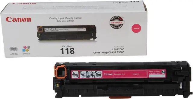 Alt view image 2 of 8 - Canon 118 Toner Cartridge - Magenta