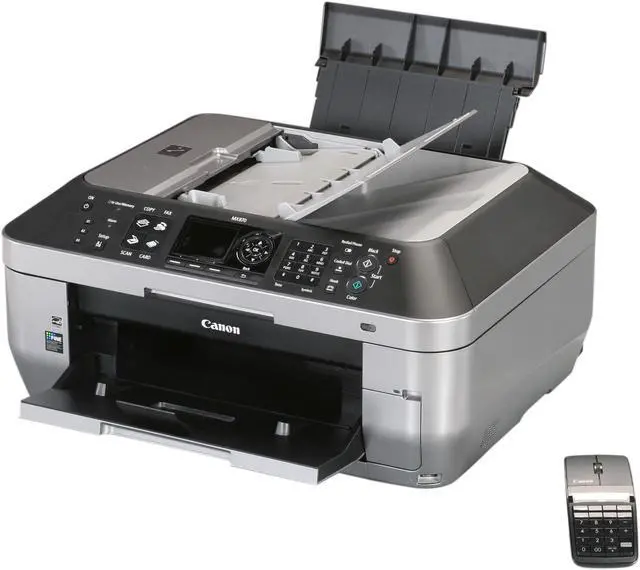Alt view image 2 of 12 - Canon PIXMA MX870 4206B027 Black ESAT: 9.4 ipm Black Print Speed 9600 x 2400 dpi Color Print Quality Ethernet (RJ-45) / USB / Wi-Fi InkJet MFC / All-In-One Color Printer W/X Mark I Bluetooth wireless Mouse