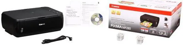 Alt view image 8 of 8 - Canon PIXMA MP280 8.4 ipm Black Print Speed 4800 x 1200 dpi Color Print Quality USB InkJet MFC / All-In-One Color Printer