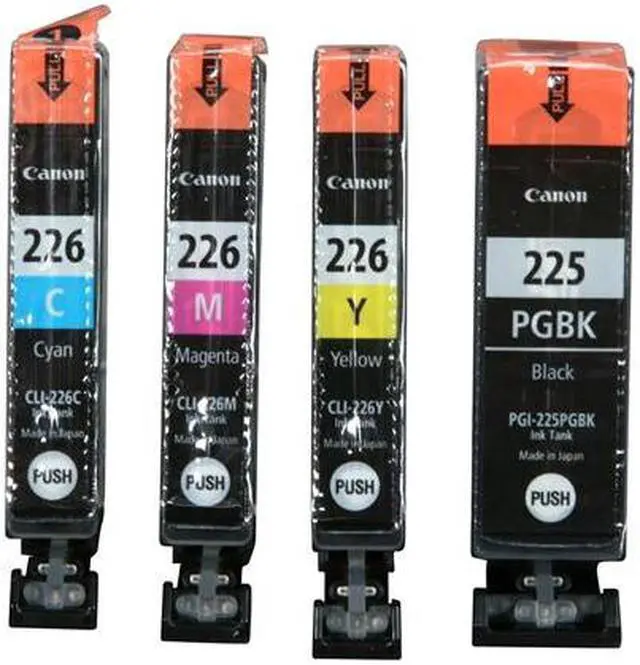Alt view image 3 of 6 - Canon PGI-225/CLI-226 Ink Cartridge - Combo Pack - Pigmented Black/Cyan/Magenta/Yellow