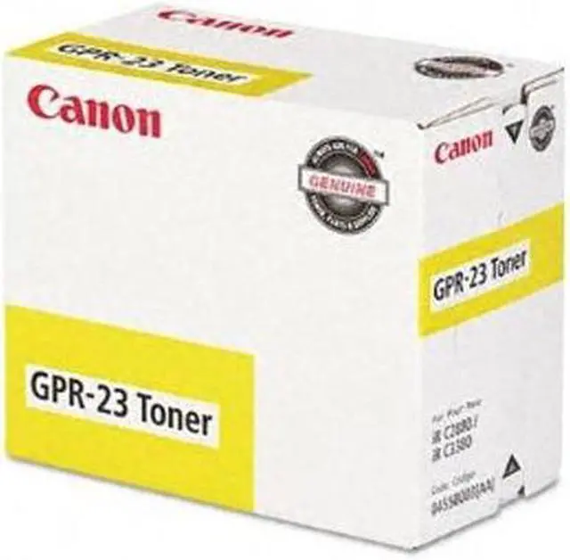 Alt view image 3 of 3 - Canon GPR-23 Toner Cartridge - Yellow