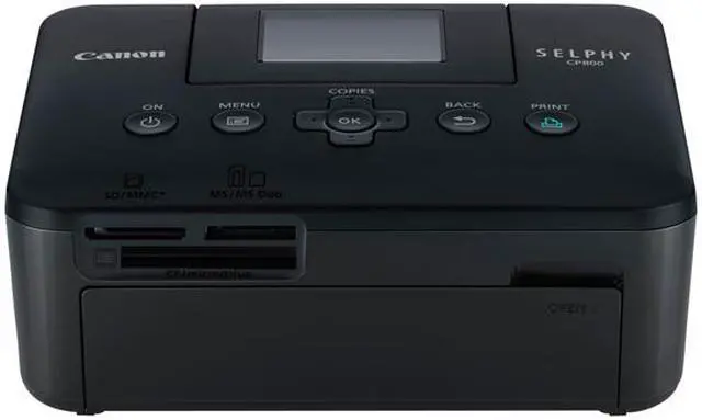 Main image of Canon SELPHY CP800 BDCP800HSN 300 x 300 dpi Color Print Quality USB Dye-Sublimation Photo Color Printer PCT-50494 Bundle Sku
