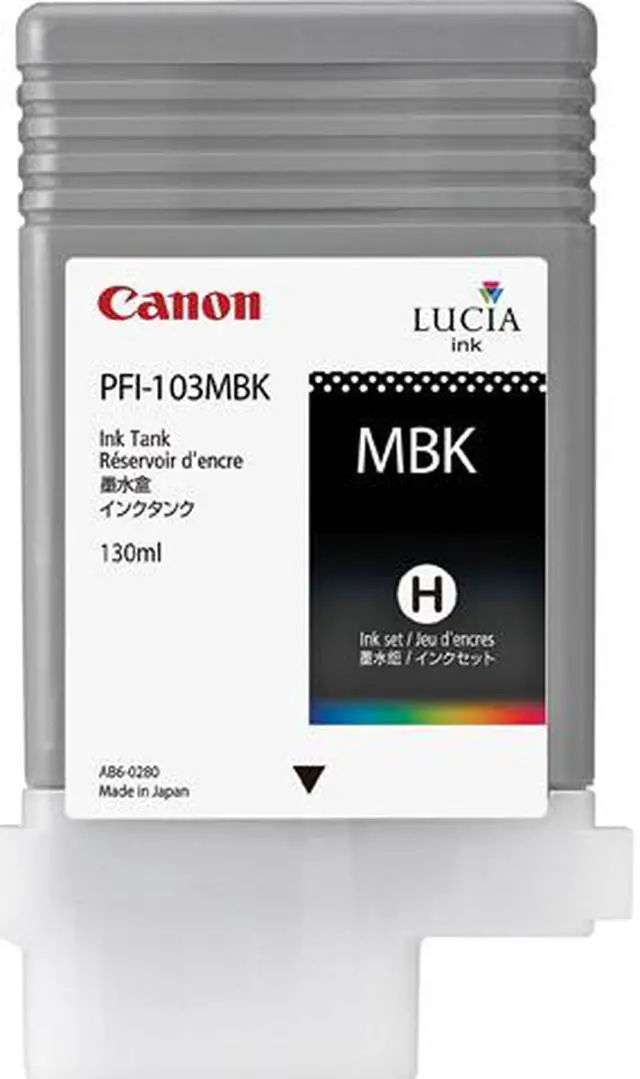 Main image of Canon PFI-103 Ink Cartridge - Matte Black