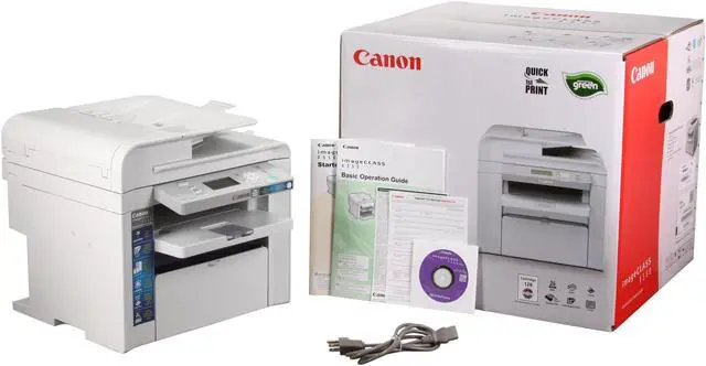 Alt view image 10 of 10 - Canon imageCLASS D550 (4509B061) Duplex Up to 1200 x 600 DPI USB Monochrome Laser MFP Printer