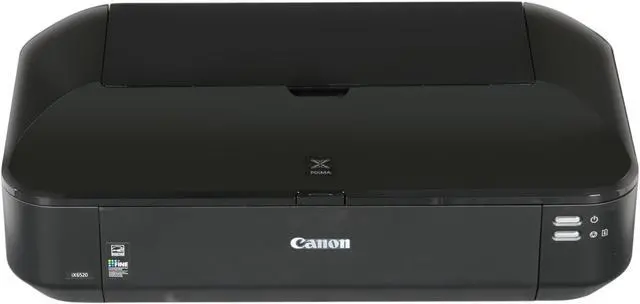Alt view image 3 of 6 - Canon PIXMA iX6520 (4895B002) Black / ESAT: Approx. 11.3 ipm Black Print Speed 9600 x 2400 dpi Color Print Quality USB InkJet Corporate & Graphics Art Color Printer