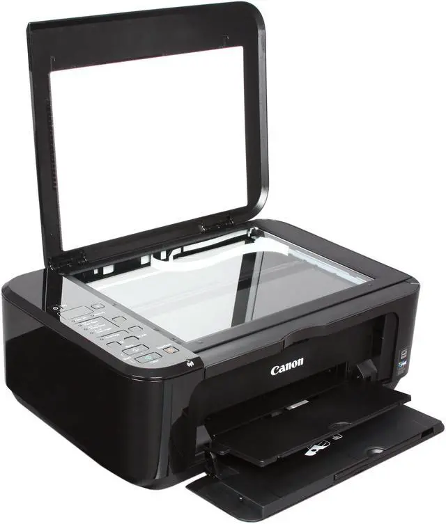 Alt view image 6 of 8 - Canon PIXMA MG3120 Approx. 9.2 ipm Black Print Speed 4800 x 1200 dpi Color Print Quality USB / Wi-Fi InkJet MFC / All-In-One Color Printer