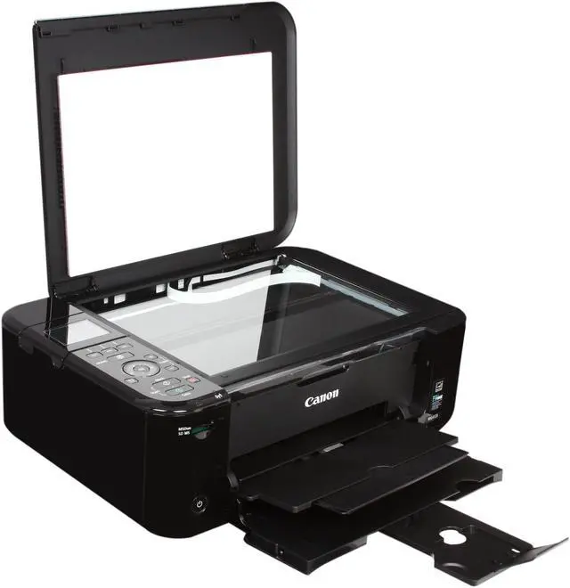 Alt view image 6 of 8 - Canon PIXMA MG4120 Approx. 9.9 ipm Black Print Speed 4800 x 1200 dpi Color Print Quality USB / Wi-Fi InkJet MFC / All-In-One Color Printer