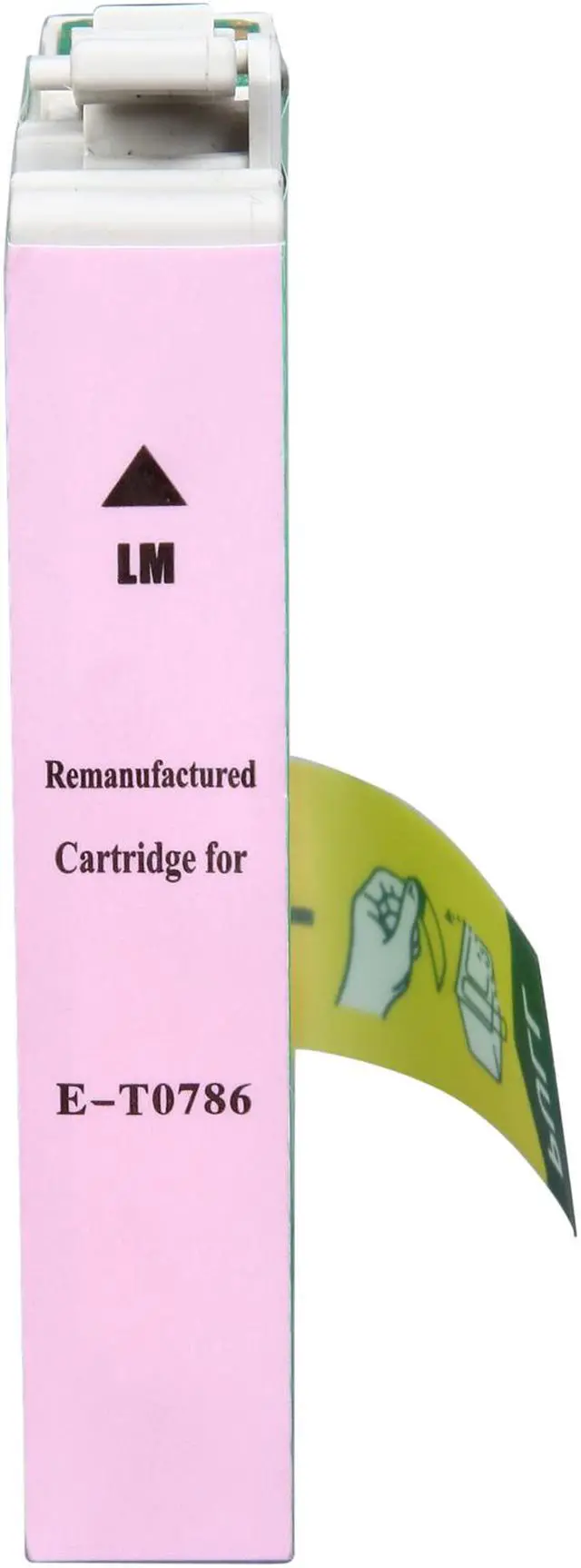 Alt view image 3 of 6 - Green Project E-T0787(7pk) Ink Cartridge, Replacement for Epson, 340 Page Yield; Black, Cyan, Light Cyan, Yellow, Magenta, Light Magenta