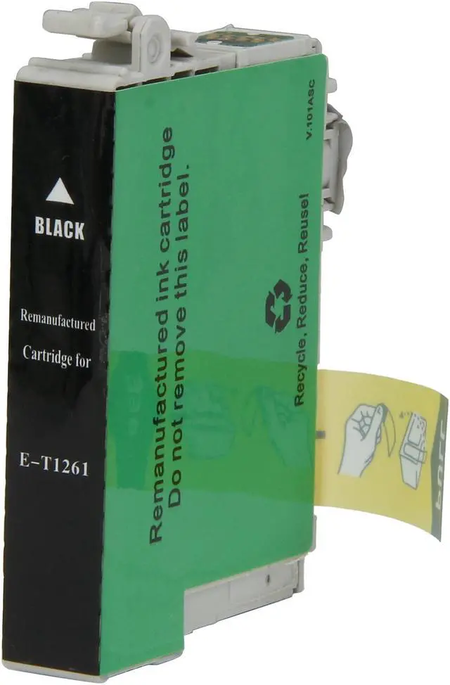 Alt view image 2 of 5 - Green Project Compatible Ink Cartridge Replacement for Epson (2pc. T1261 , 1pc. T1262 , 1pc. T1263 , 1pc. T1264) 5 Pack