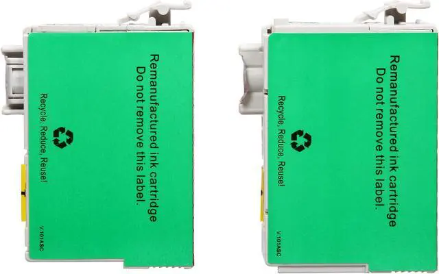 Alt view image 4 of 5 - Green Project E-T1275(5pk) Cyan/ Magenta/ Yellow Ink Cartridge Replaces Epson