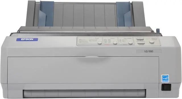 Alt view image 2 of 8 - EPSON LQ-590 (C11C558001) 24 pin Dot Matrix Impact Printer