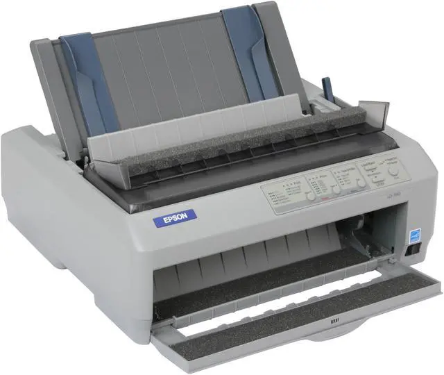 Alt view image 7 of 8 - EPSON LQ-590 (C11C558001) 24 pin Dot Matrix Impact Printer