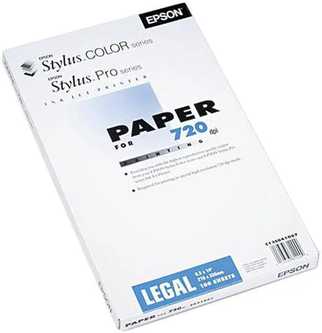 Main image of Epson S041067 Photo Paper Legal -  100 Sheet - White