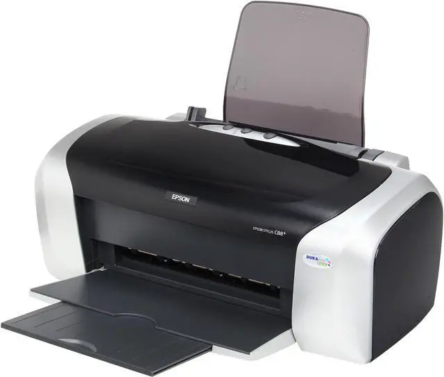 Main image of EPSON Stylus CX C88+ Up to 23 ppm Black Print Speed up to 5760 x 1440 optimized dpi Color Print Quality LPT / USB InkJet Personal Color Printer