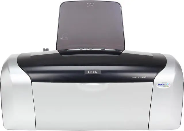 Alt view image 2 of 7 - EPSON Stylus CX C88+ Up to 23 ppm Black Print Speed up to 5760 x 1440 optimized dpi Color Print Quality LPT / USB InkJet Personal Color Printer