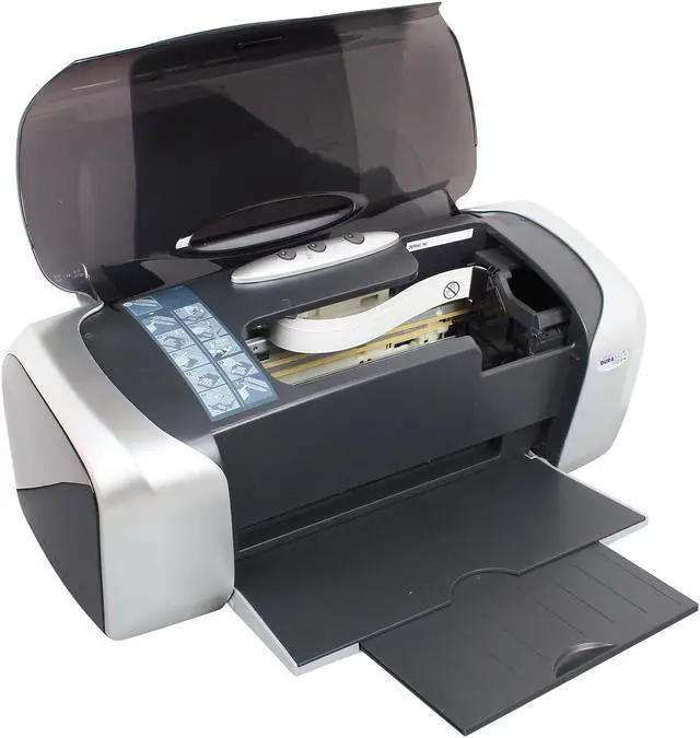 Alt view image 6 of 7 - EPSON Stylus CX C88+ Up to 23 ppm Black Print Speed up to 5760 x 1440 optimized dpi Color Print Quality LPT / USB InkJet Personal Color Printer