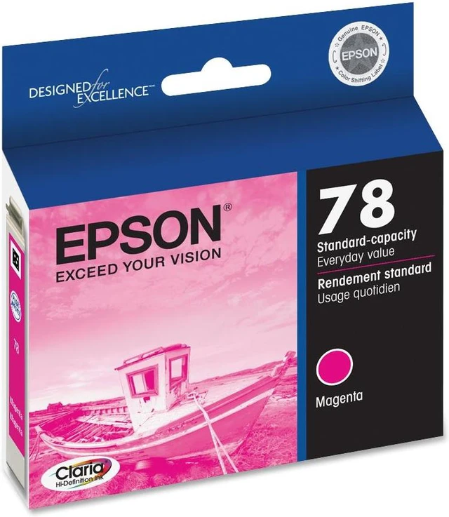 EPSON T078320 Ink Cartridge For Epson Stylus Photo RX580, R260, R380 ...
