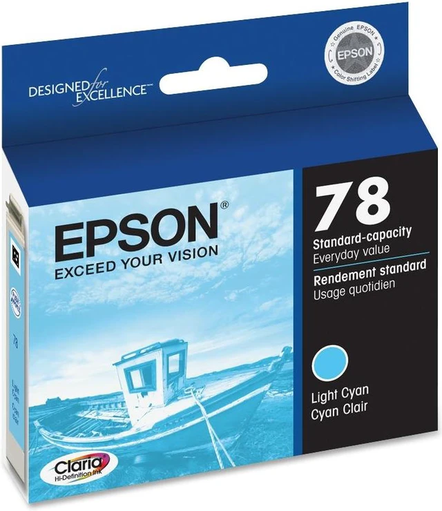 EPSON T078520 Ink Cartridge For Epson Stylus Photo RX580, R260, R380 ...