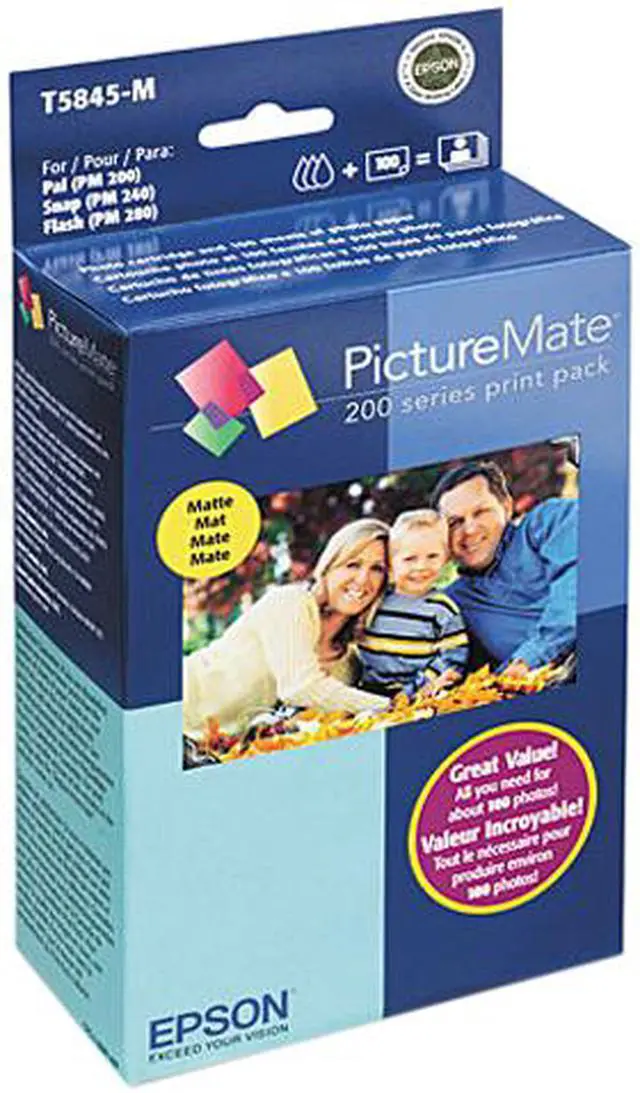 Main image of Epson PictureMate Print Pack - Matte