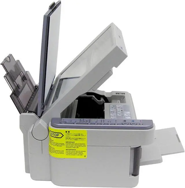 Alt view image 5 of 9 - EPSON Stylus CX4600 C11C571001 15 ppm Black Print Speed 5760 x 1440 dpi Color Print Quality USB InkJet MFC / All-In-One Color Printer