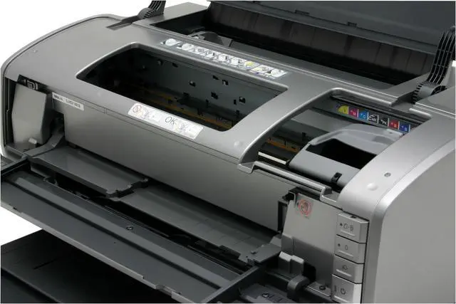 Alt view image 13 of 16 - EPSON Stylus Photo R1800 C11C589011 5760 x 1440 optimized dpi Color Print Quality USB InkJet Photo Color Printer