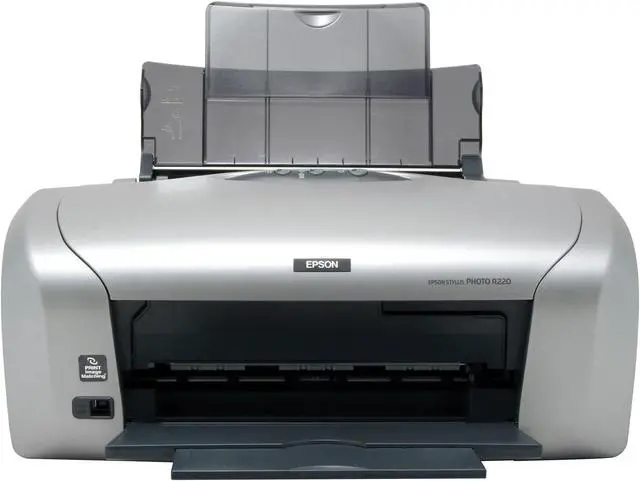 Alt view image 3 of 11 - EPSON Stylus Photo R220 C11C626011 Up to 15 ppm Black Print Speed Up to 5760 x 1440 optimized dpi Color Print Quality USB InkJet Photo Color Printer